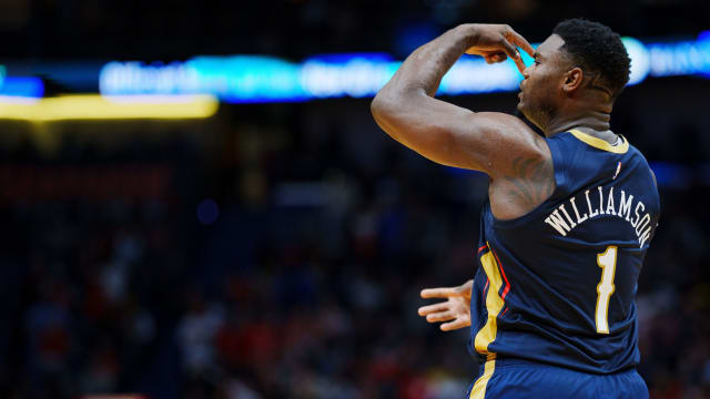 ZION WILLIAMSON VS. RAPTORS